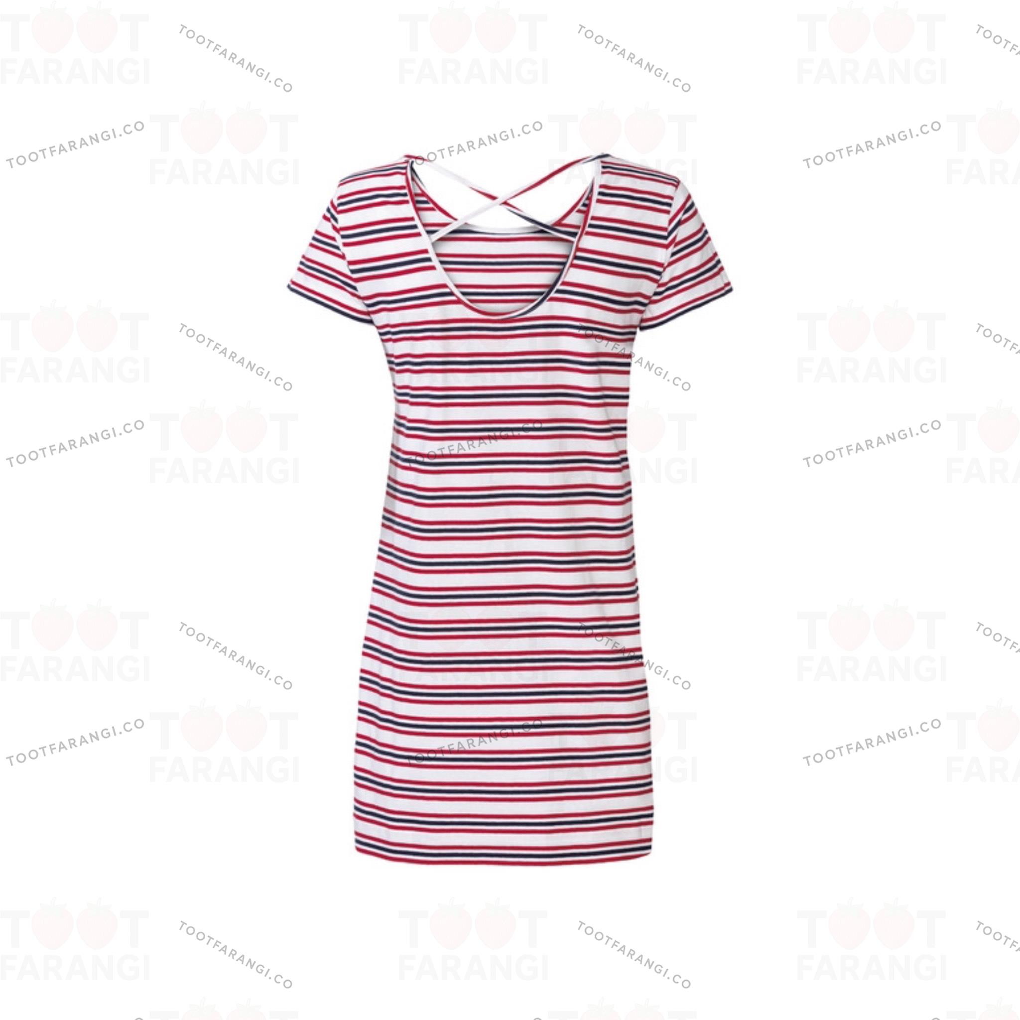 تونیک پشت ضربدری 